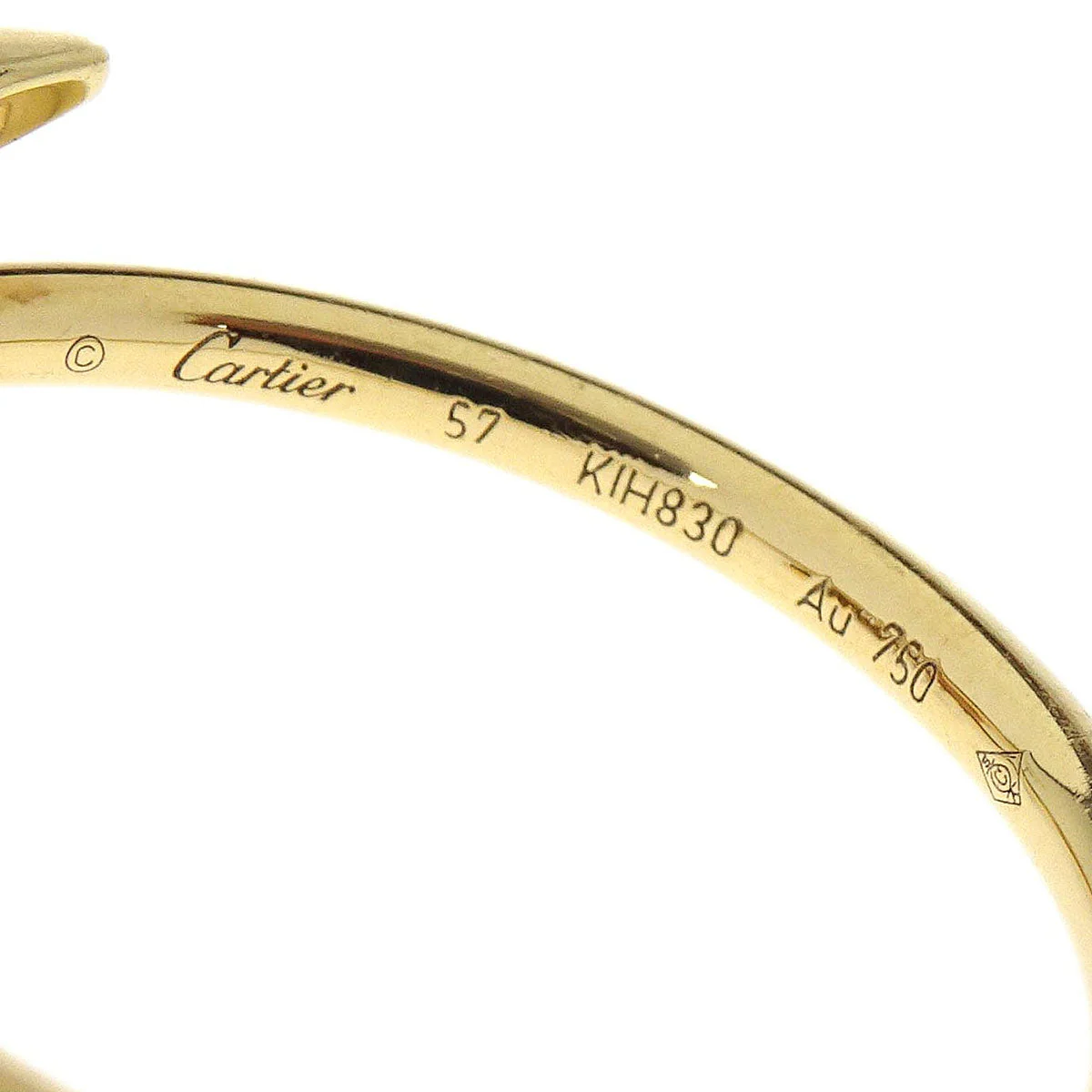 Cartier Juste Un Clou Ring Au750 Gold #57 - Image 3
