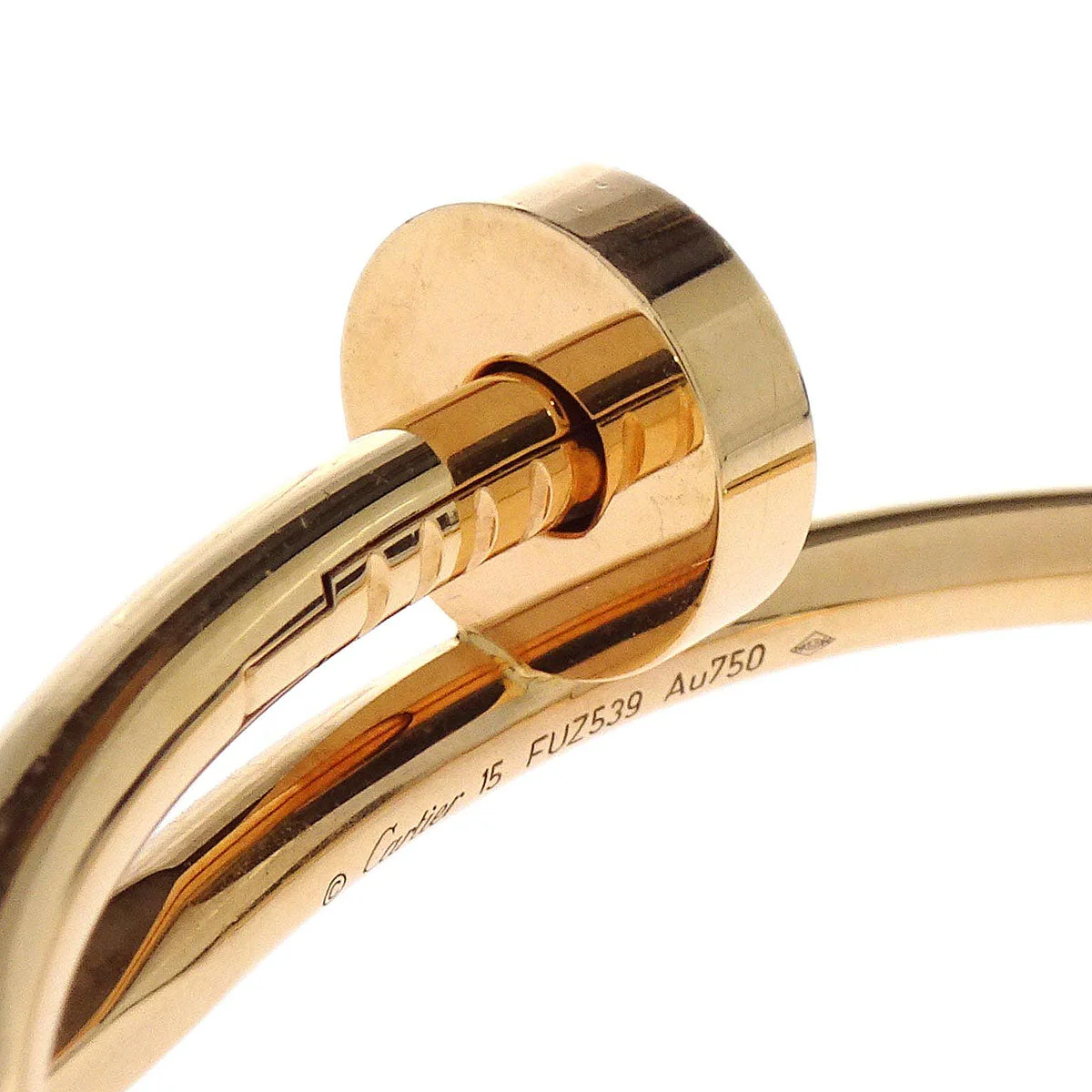 Cartier Juste Un Clou Bracelet #15 Au750 - Image 3