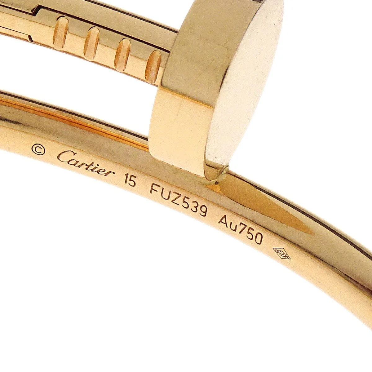 Cartier Juste Un Clou Bracelet #15 Au750 - Image 4