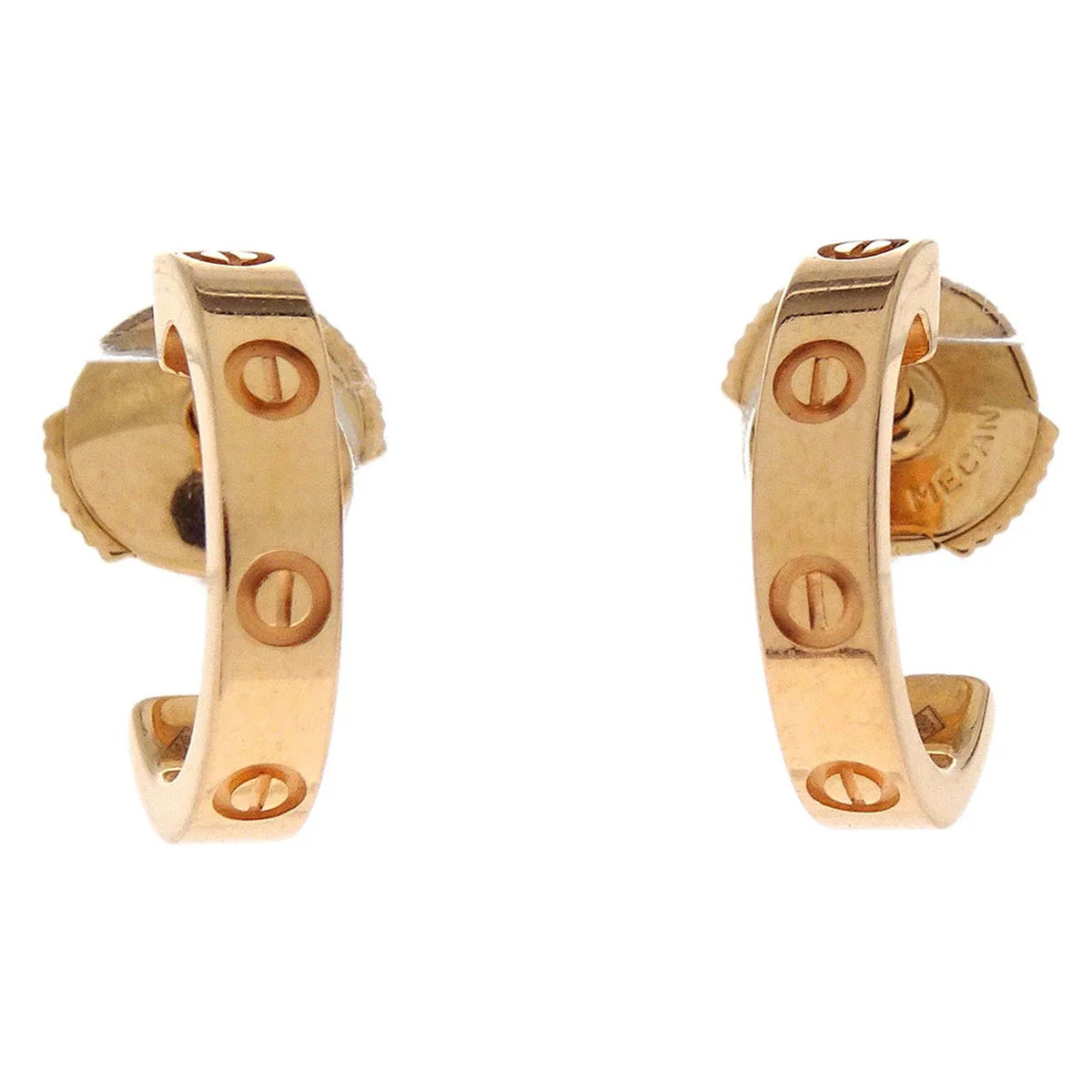 Cartier Piercing Earrings Mini Love 750