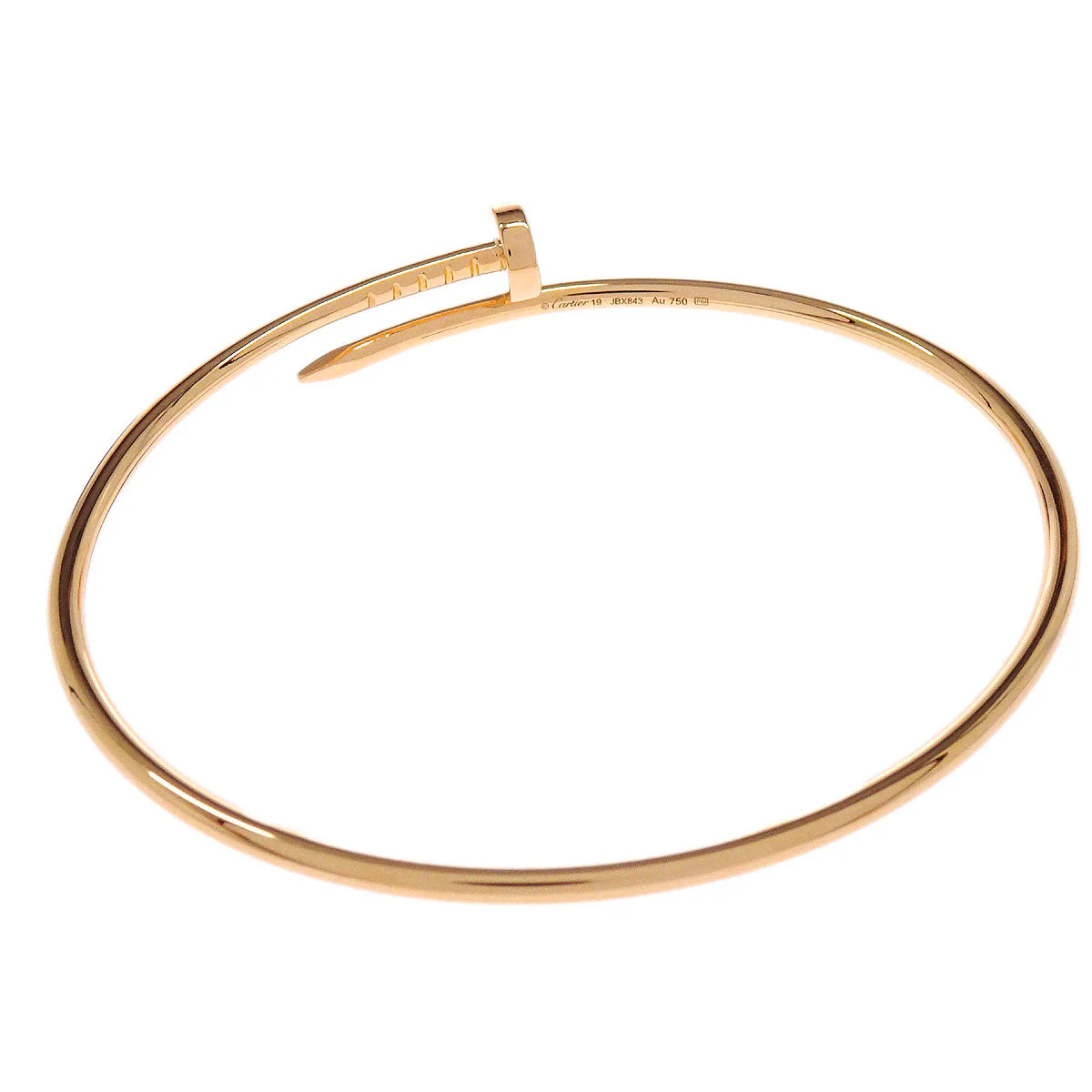 Cartier Juste Un Clou Small Bracelet #19 Au750 - Image 2