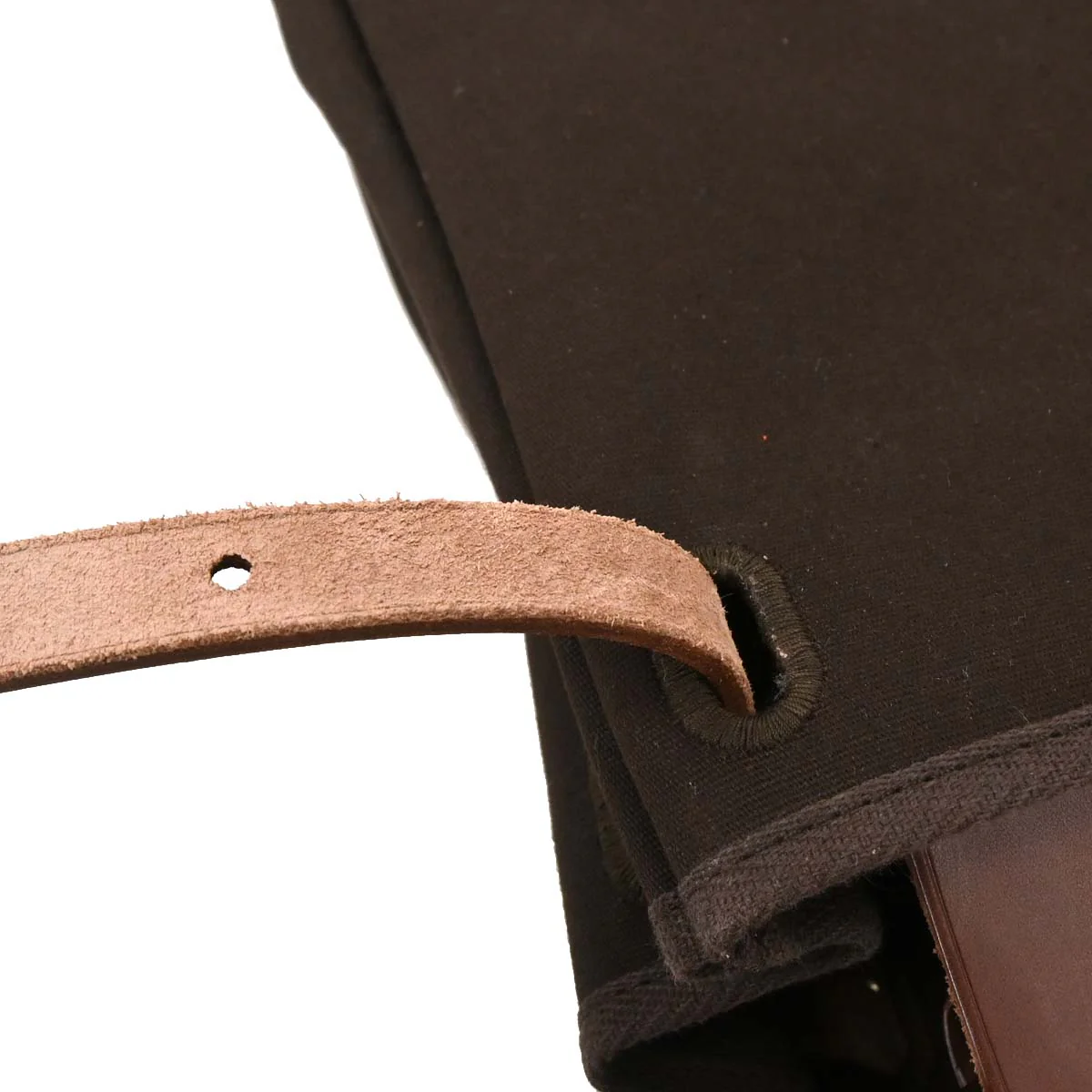 Hermes Brown Toile Officier Herbag a Dos 2 in 1 Backpack - Image 8