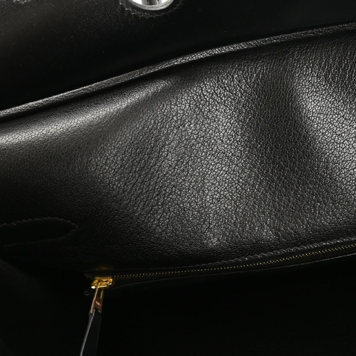 Hermes Black Box Calf Birkin 35 Handbag - Image 9