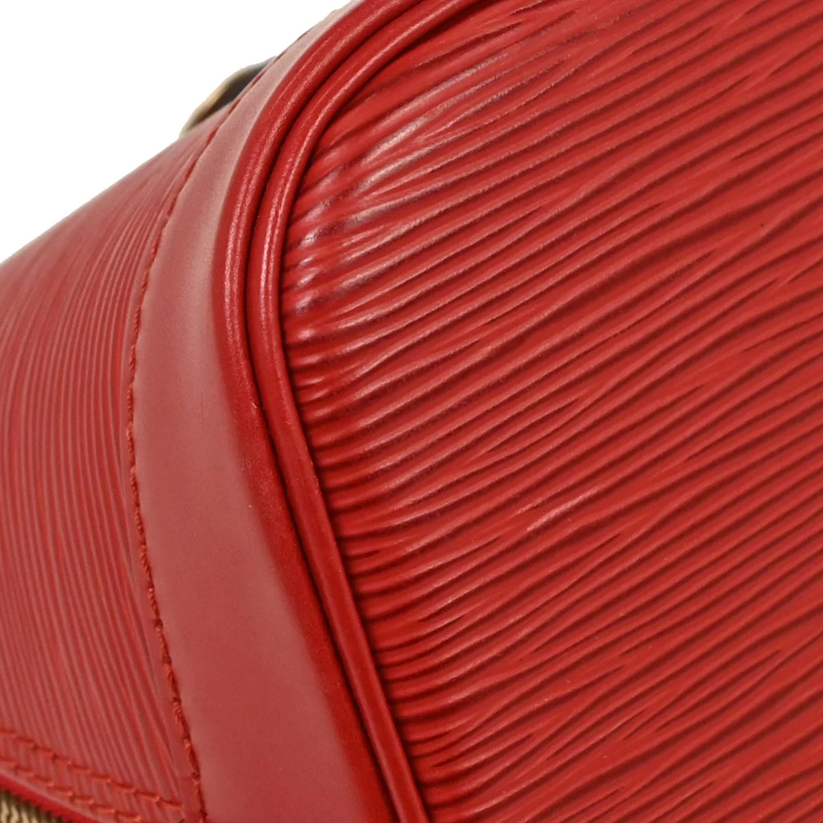 Louis Vuitton Red Epi Alma Handbag M52147 - Image 5