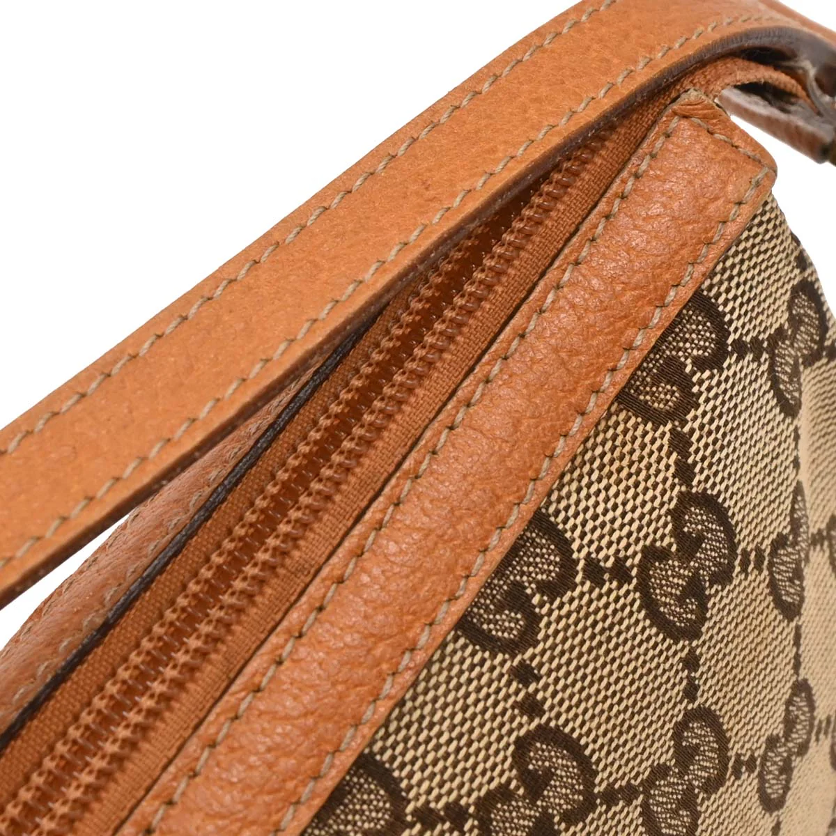 Gucci Brown GG Abbey D Ring Handbag - Image 6