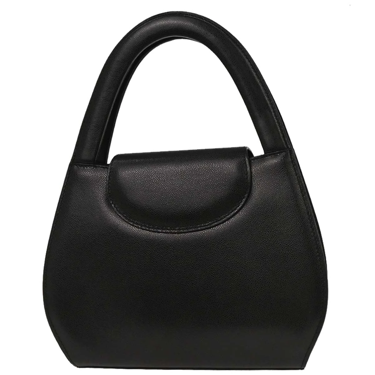 Cartier Black Leather Panthere Handbag - Image 2