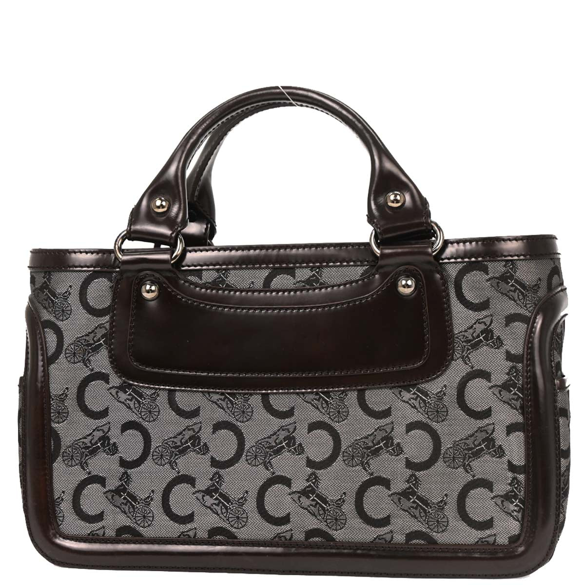 Celine Brown Black C Macadam Boogie Bag Handbag - Image 2