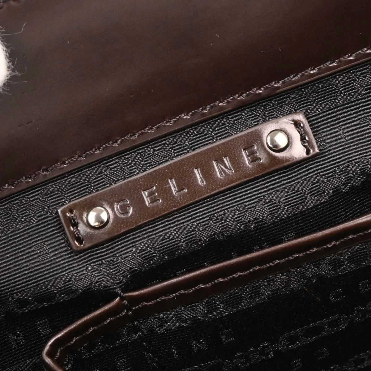 Celine Brown Black C Macadam Boogie Bag Handbag - Image 8