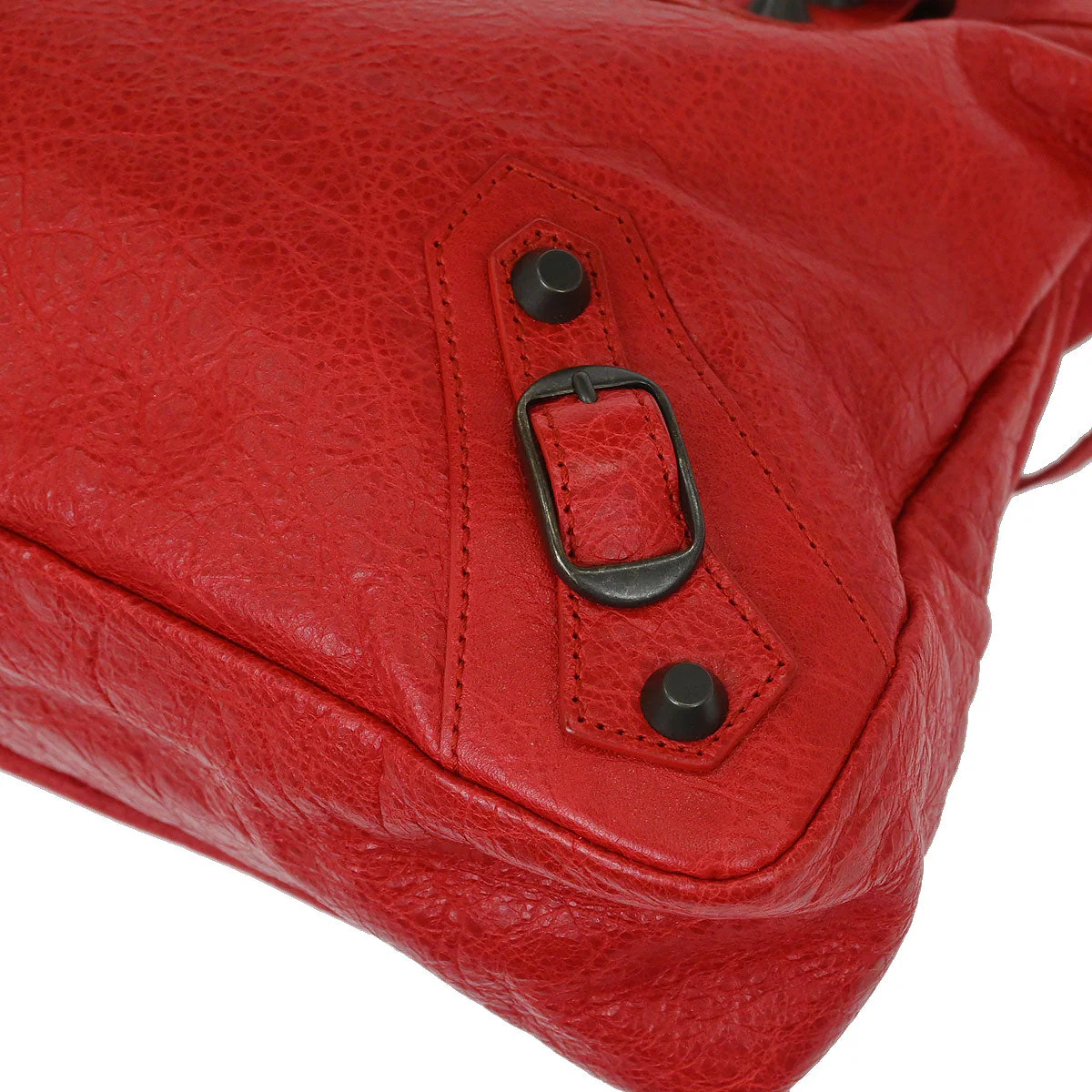 Balenciaga Red The Town 2way Shoulder Handbag - Image 3