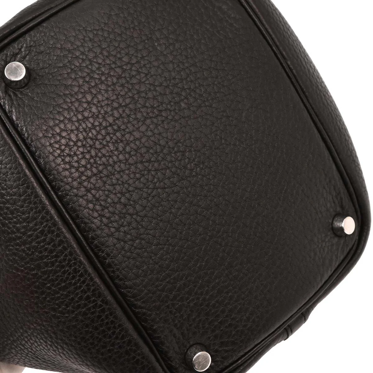 Hermes Cafe Taurillon Clemence Picotin Lock 18 PM Handbag - Image 4