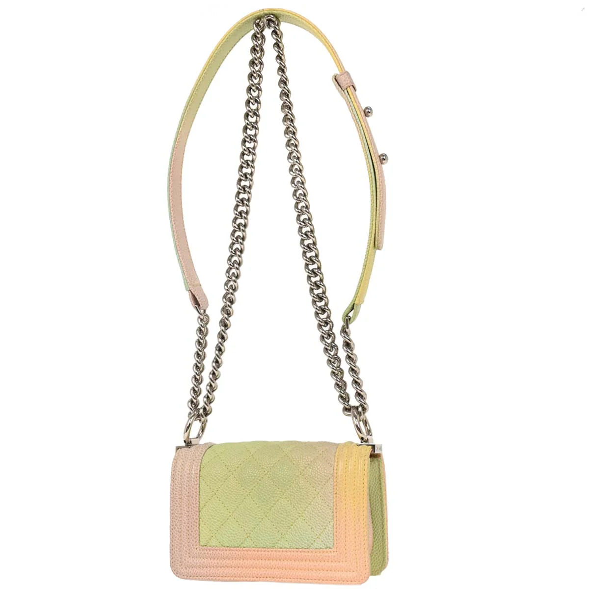 Boy Chanel Pastel Color Caviar Mini Shoulder Bag - Image 2
