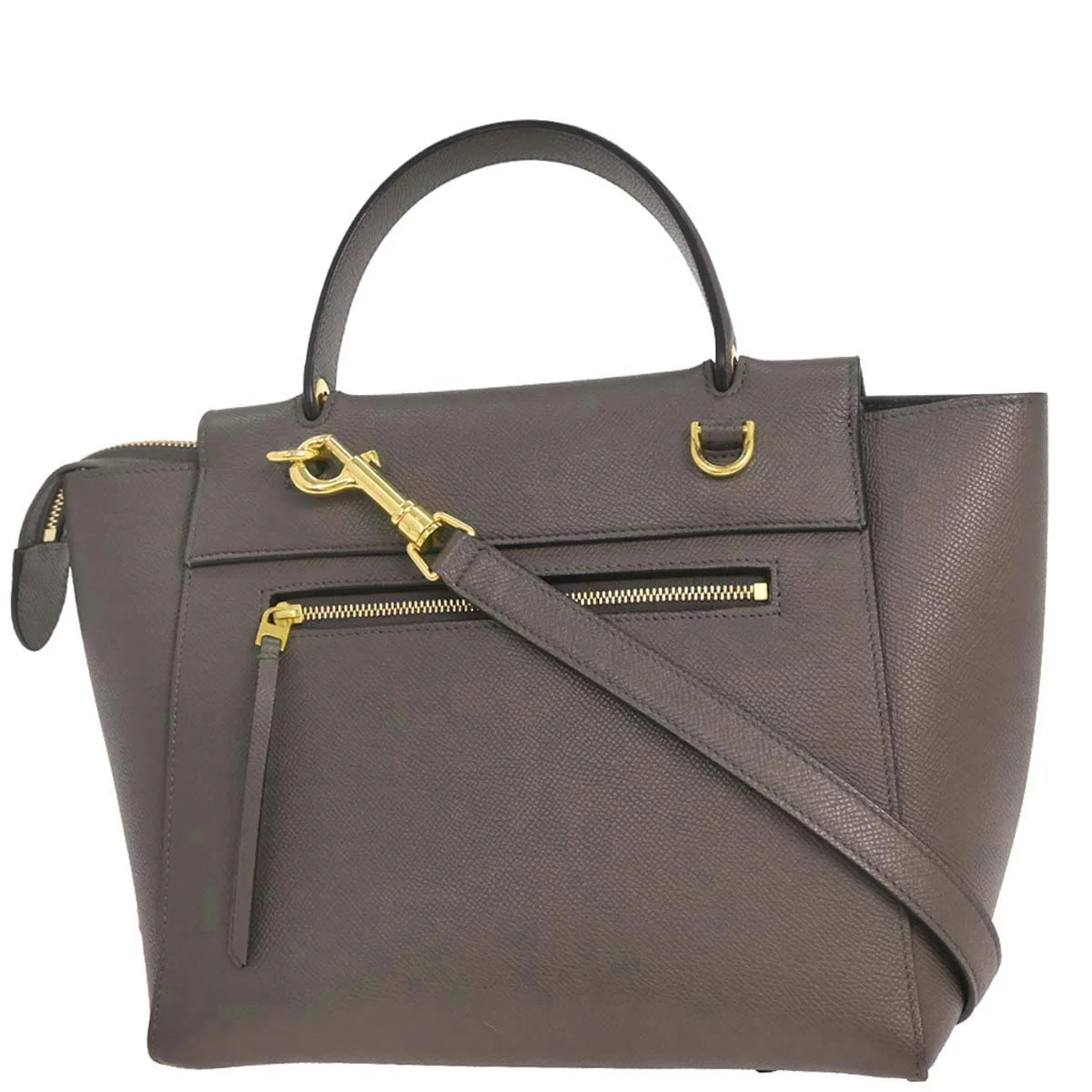 Celine Gray Belt Bag 2way Handbag - Image 2