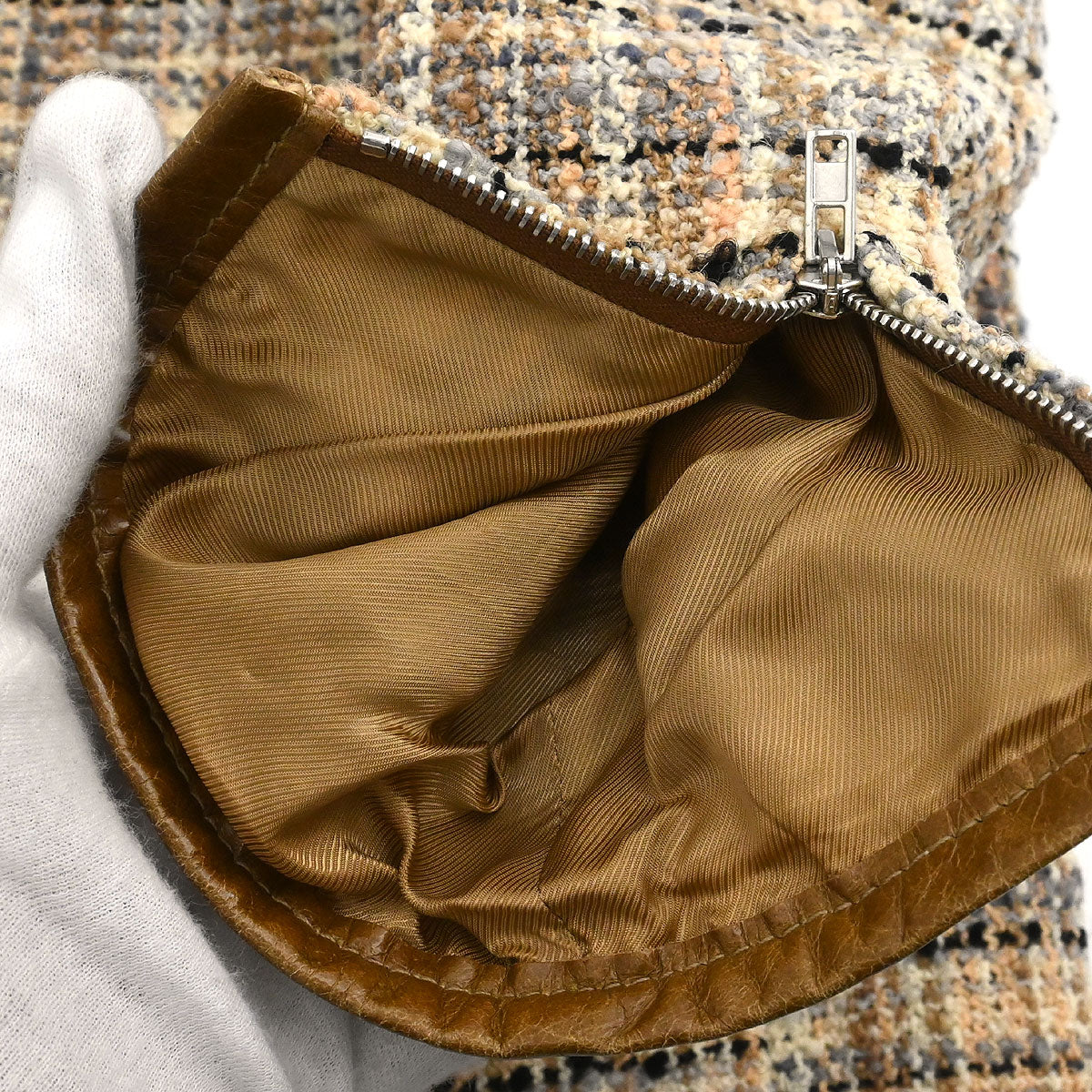 Miu Miu 2010 Zip Up Jacket Beige #36 - Image 6