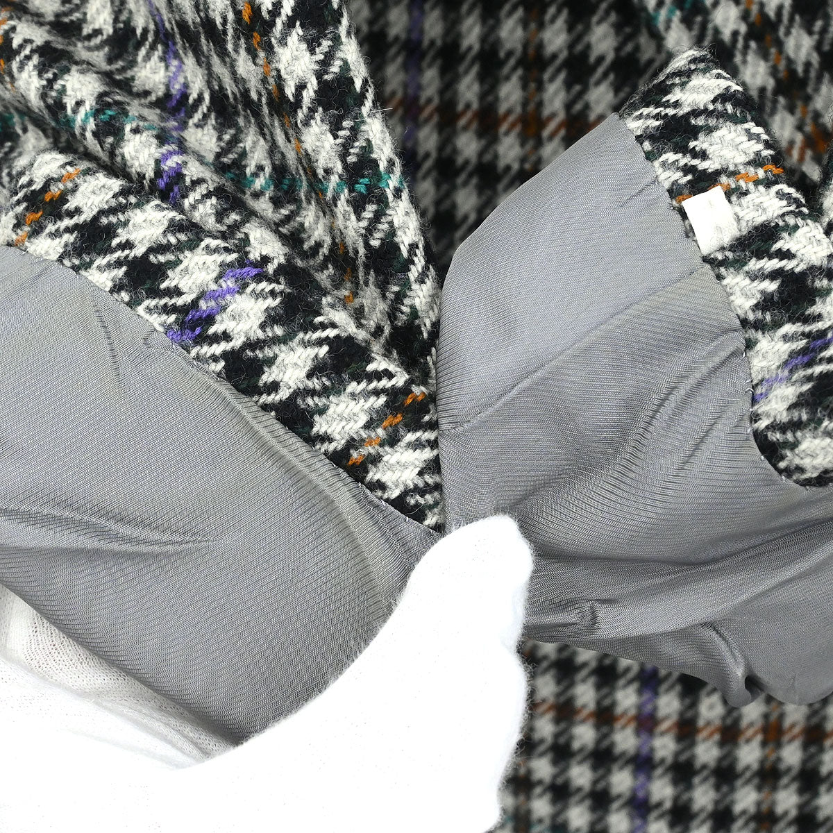 Burberrys Setup Suit Jacket Skirt Gray #34–36 - Image 4