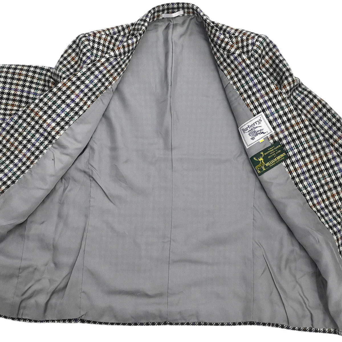 Burberrys Setup Suit Jacket Skirt Gray #34–36 - Image 6