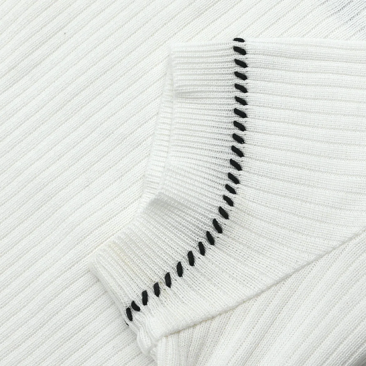 Chanel Short Sleeve Top White #38 - Image 10