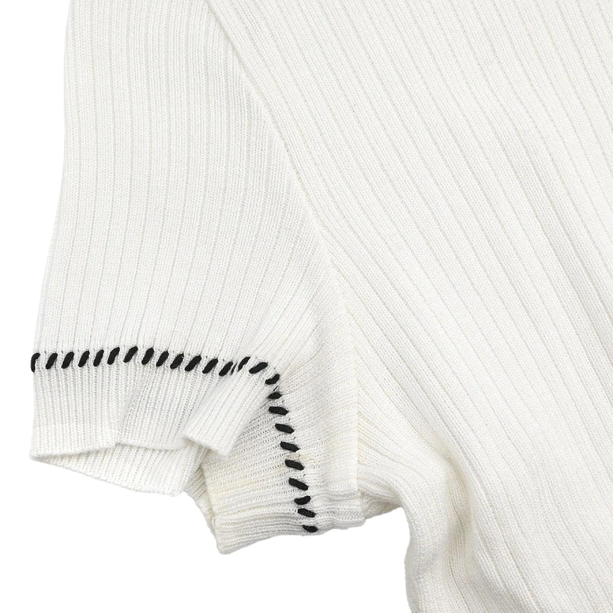 Chanel Short Sleeve Top White #38 - Image 4