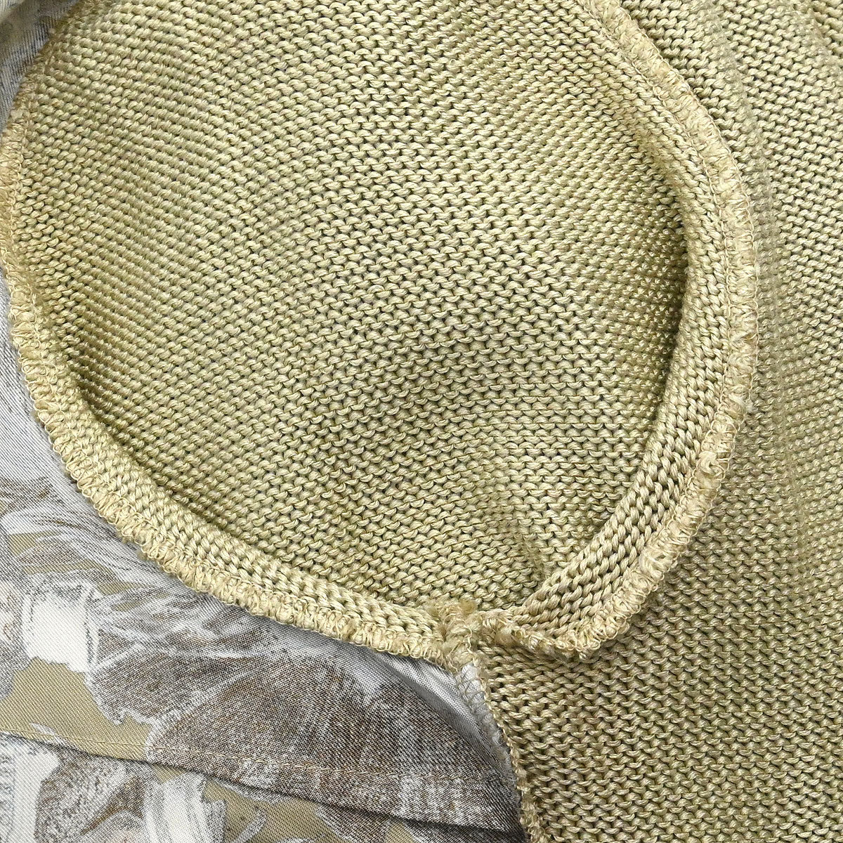Hermes Cardigan Beige #S - Image 7