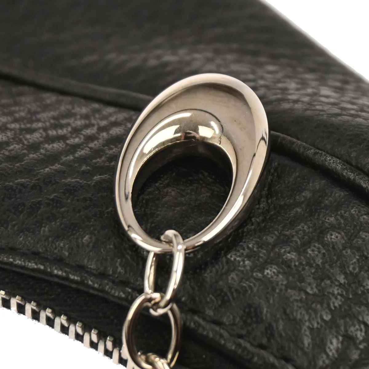Bvlgari Black Leather Hobo Handbag - Image 4
