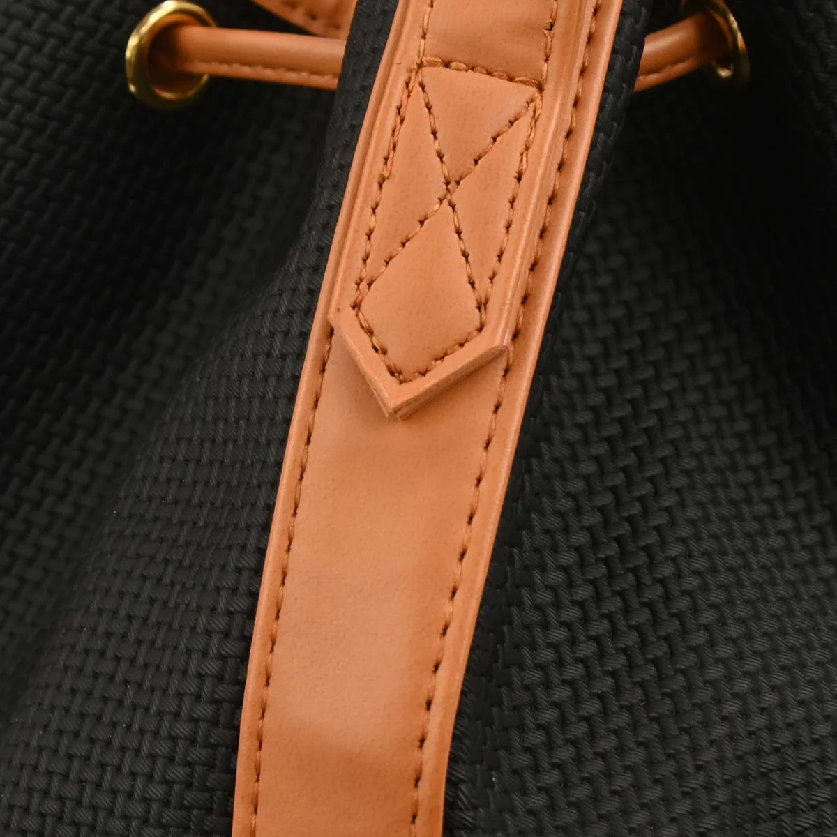 Yves Saint Laurent Black Canvas Shoulder Bag - Image 3