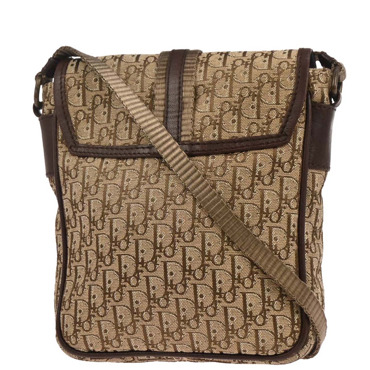 Christian Dior Beige Trotter Shoulder Bag - Image 2