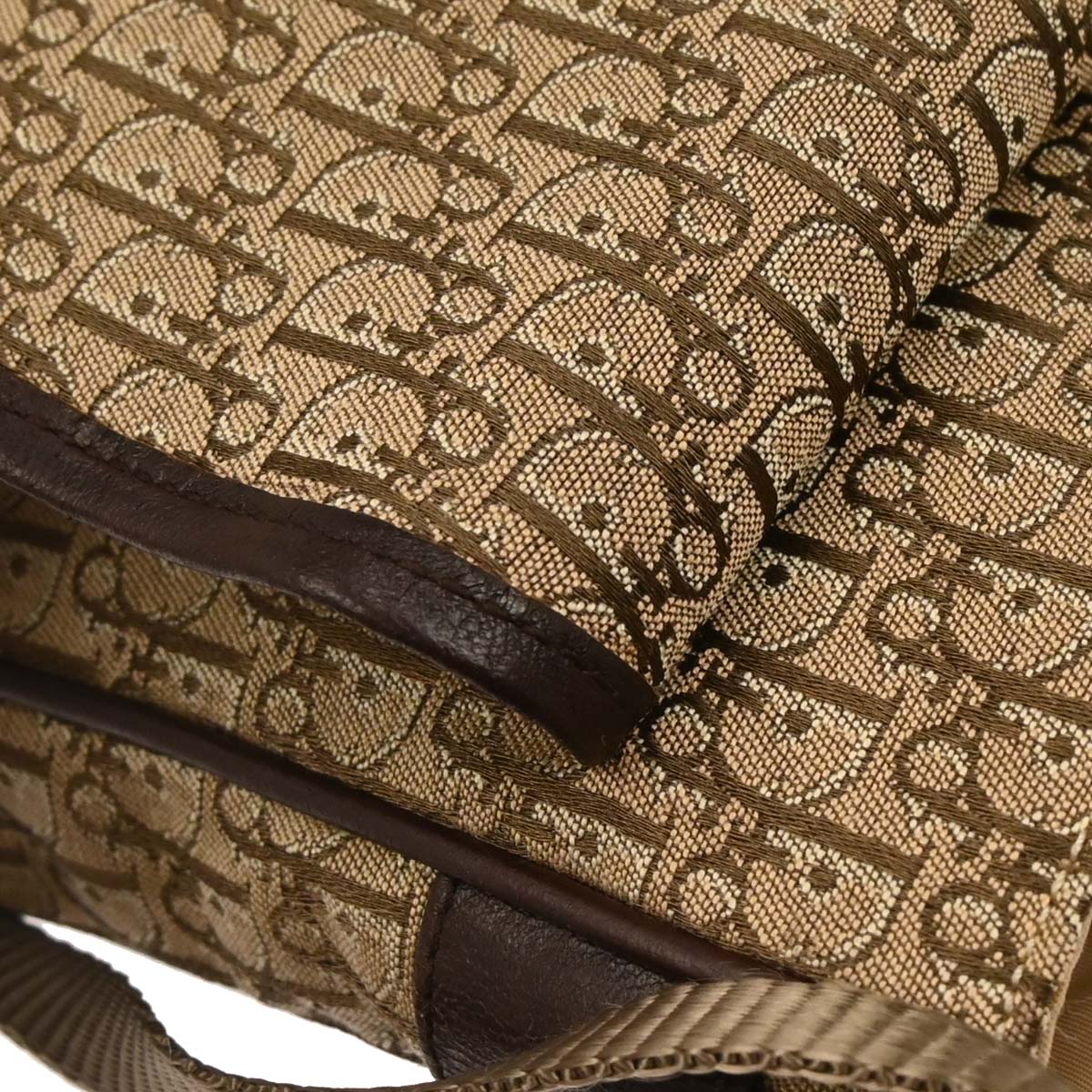 Christian Dior Beige Trotter Shoulder Bag - Image 7