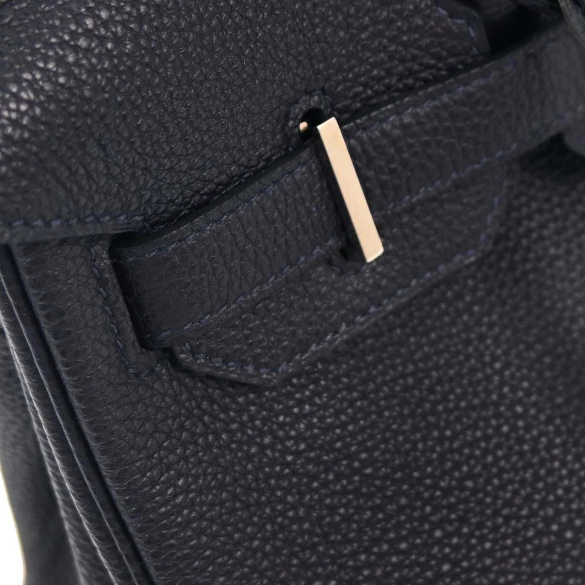 Hermes Blue Nuit Togo Birkin 30 Handbag - Image 4