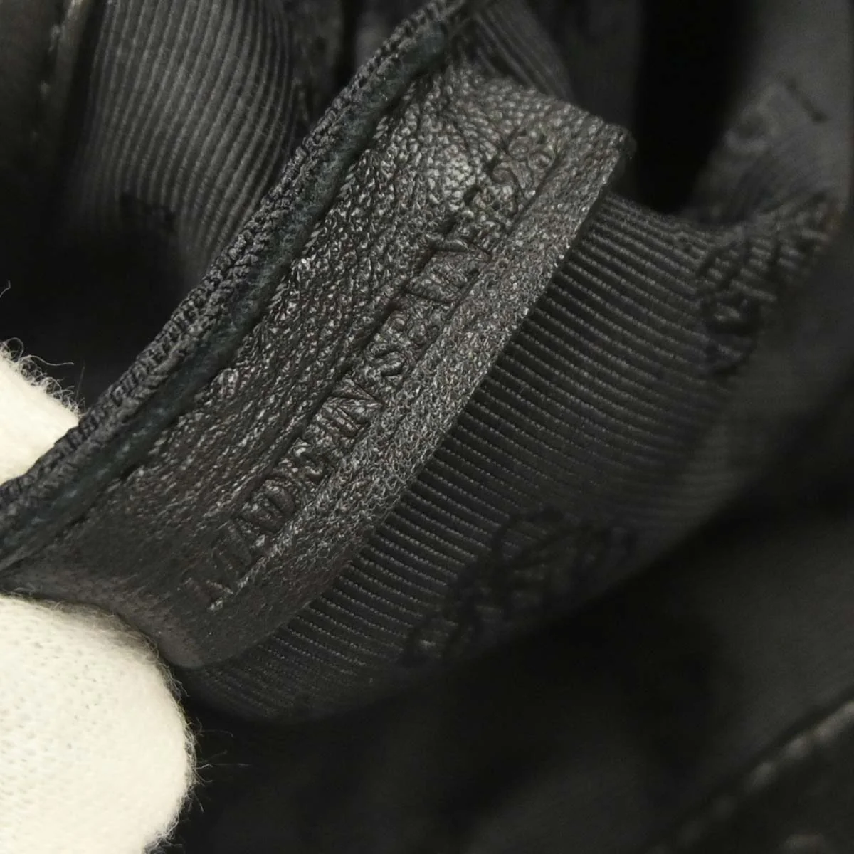 Loewe Black Leather Tote Handbag - Image 11