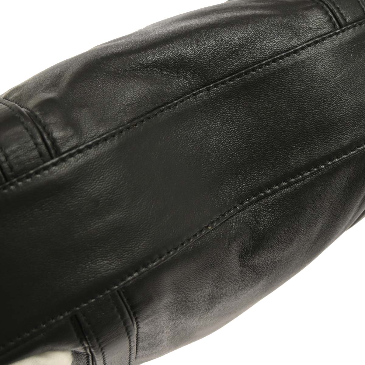 Loewe Black Leather Tote Handbag - Image 7