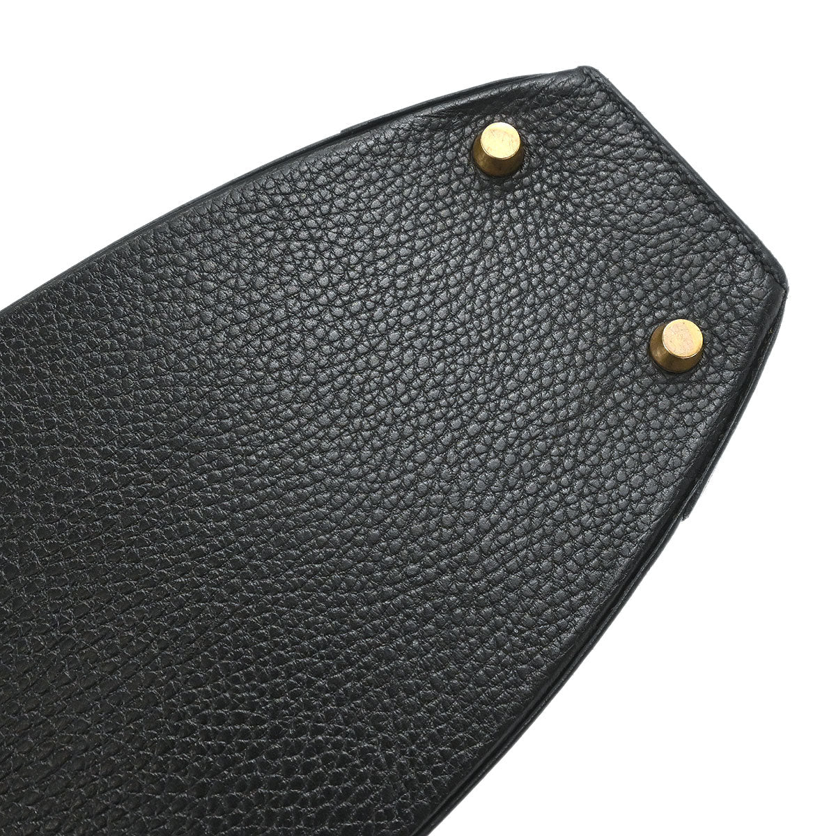 Hermes Black Ardennes Cadena Kelly Shoulder Bag - Image 3