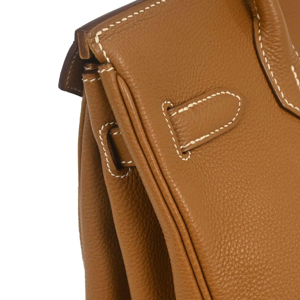 Hermes Gold Togo Birkin 30 Handbag - Image 3