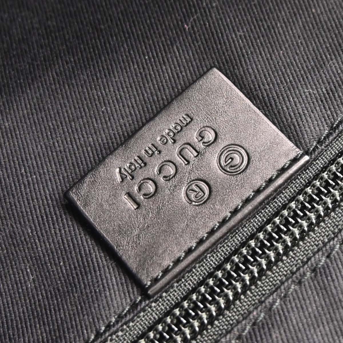 Gucci Black Canvas Tote 2way Shoulder Handbag - Image 8