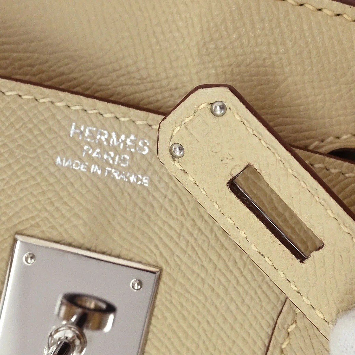 Hermes Parchemin Epsom Birkin 30 Handbag - Image 9