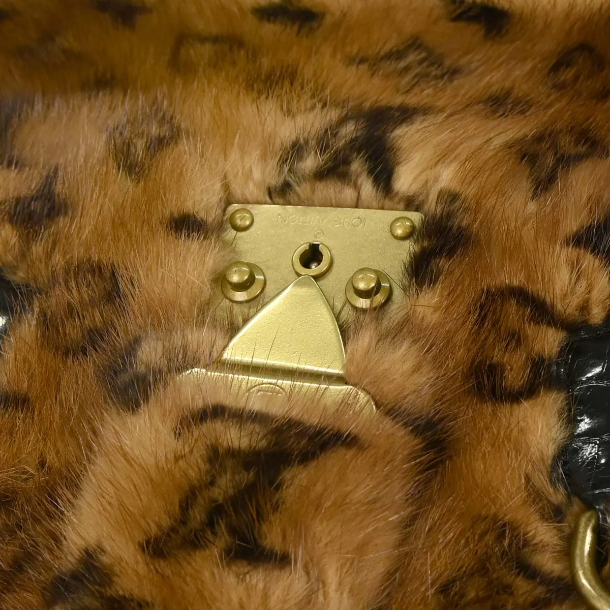 Louis Vuitton 2004 Monogram Mink Handbag - Image 4