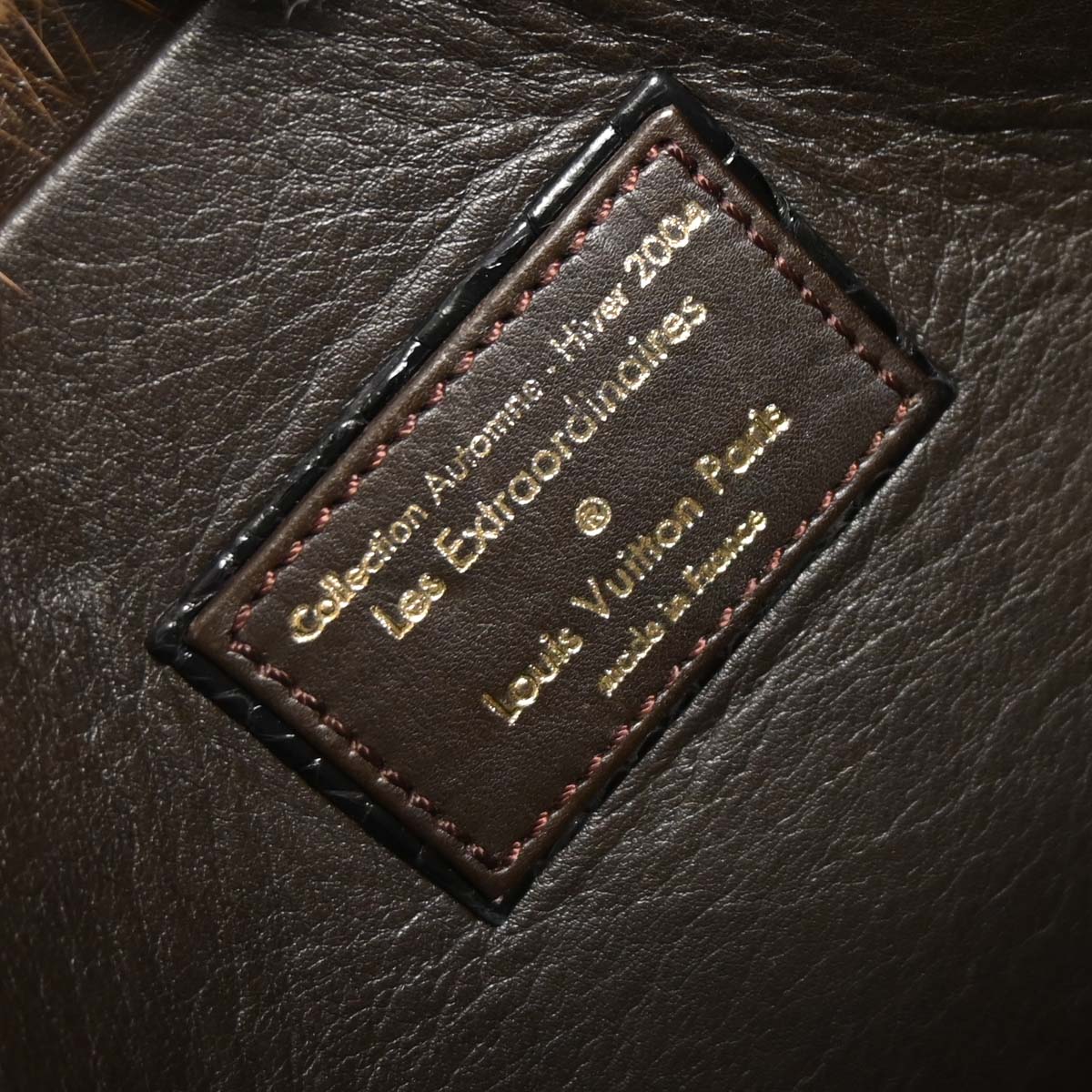 Louis Vuitton 2004 Monogram Mink Handbag - Image 9