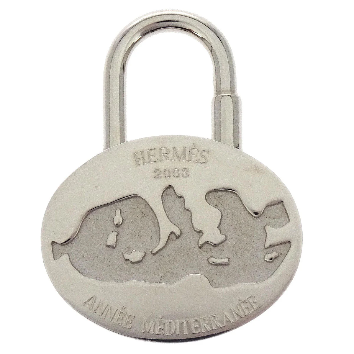 Hermes 2003 Mediterranean Cadena Padlock Silver