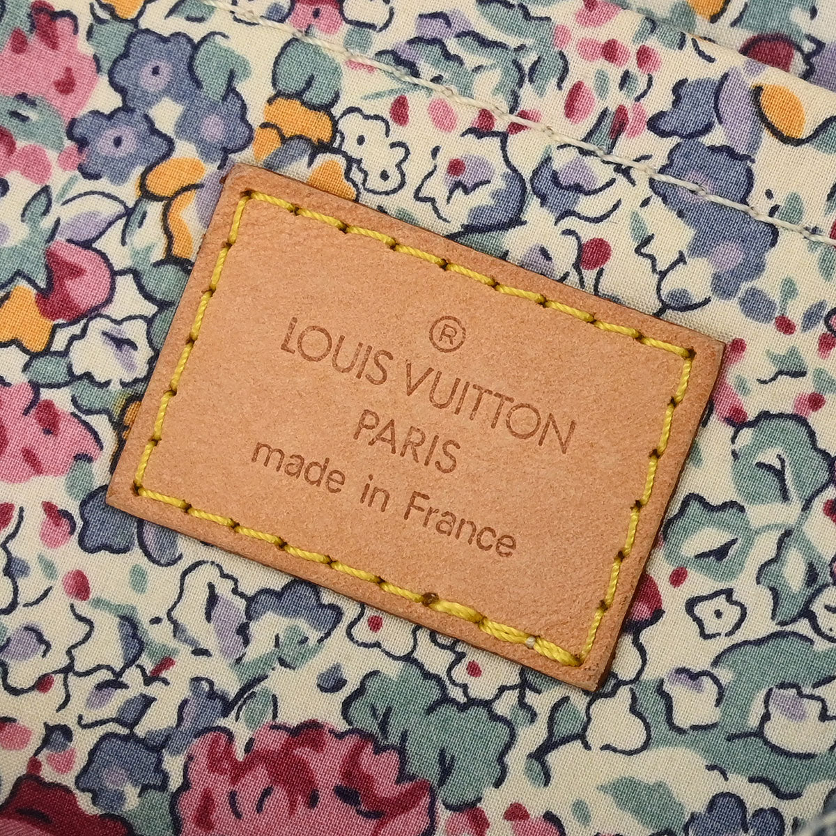 Louis Vuitton 2007 Monogram Denim Patchwork Postie 2way Handbag M95374 - Image 9