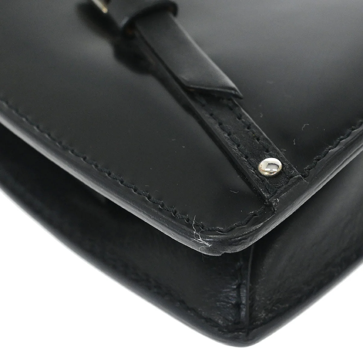 Christian Dior 2003 Black Bondage Handbag - Image 3