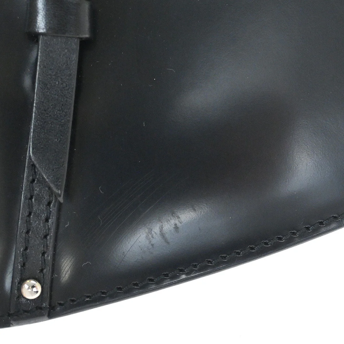 Christian Dior 2003 Black Bondage Handbag - Image 4
