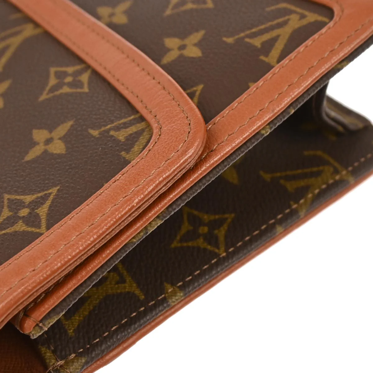 Louis Vuitton 1991 Monogram Pochette Dame GM Clutch Bag M51810 - Image 4