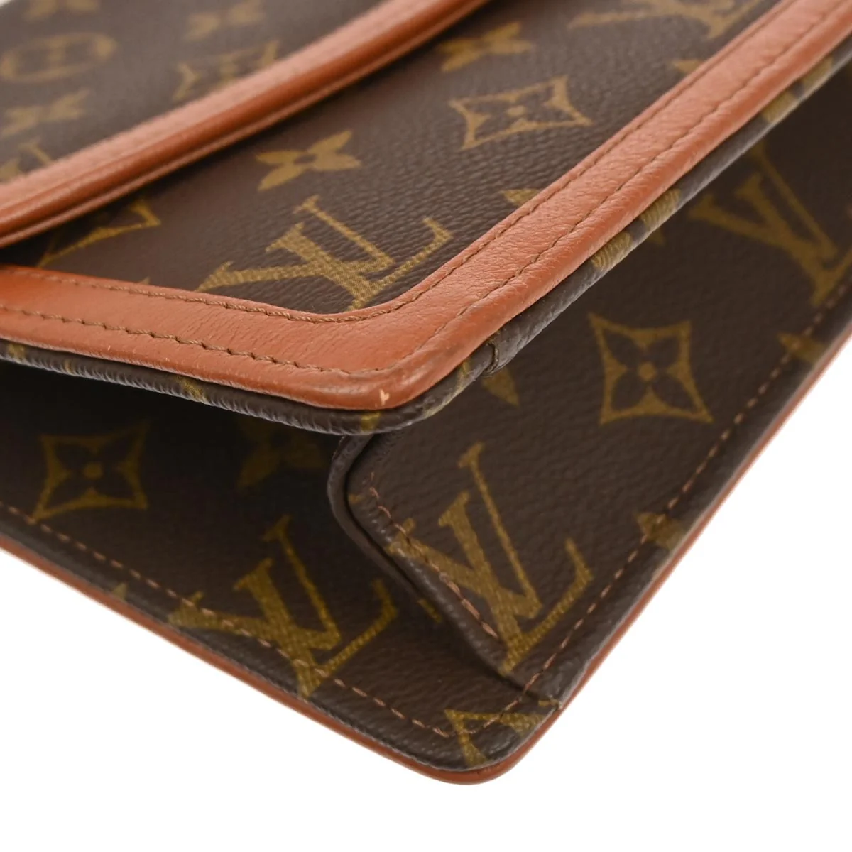 Louis Vuitton 1991 Monogram Pochette Dame GM Clutch Bag M51810 - Image 5