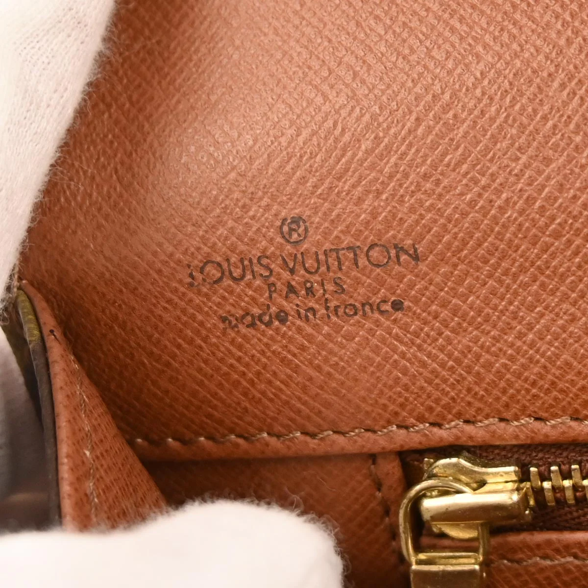 Louis Vuitton 1991 Monogram Pochette Dame GM Clutch Bag M51810 - Image 9