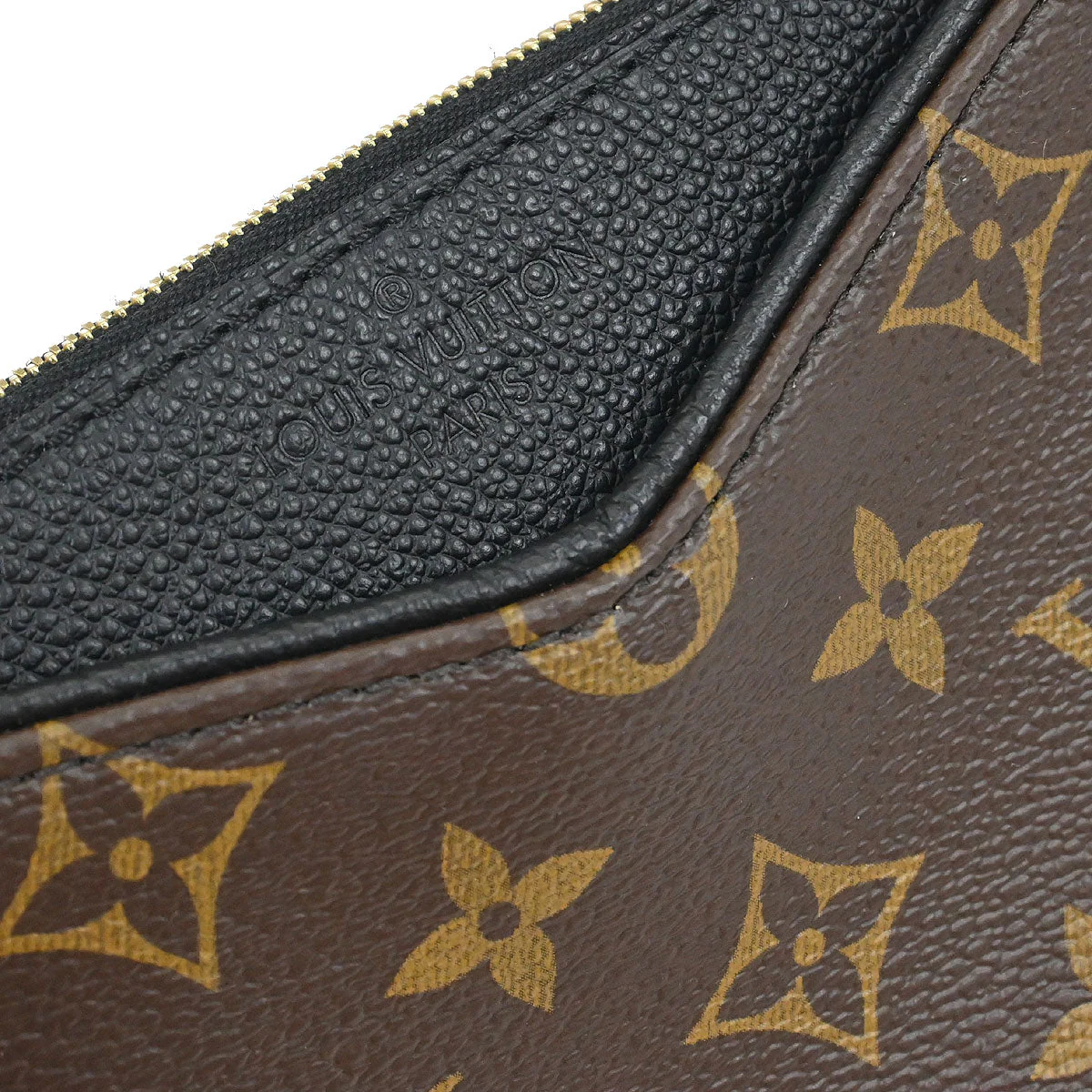 Louis Vuitton Black Monogram Pallas Clutch 2way Handbag M41639 - Image 5