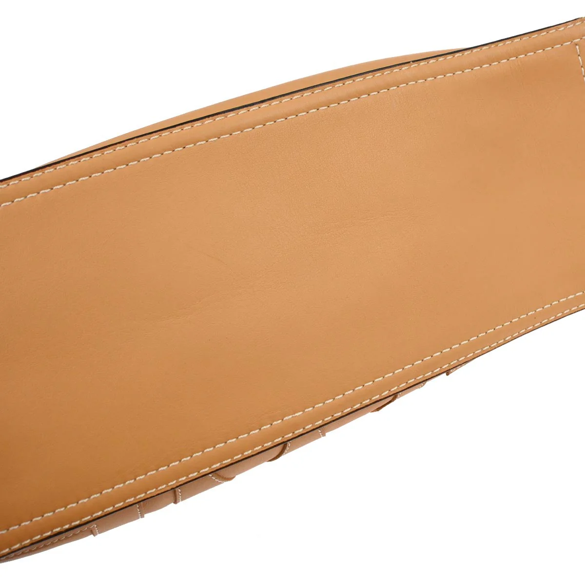 Loewe * Light Brown Leather Anagram Tote Handbag - Image 5