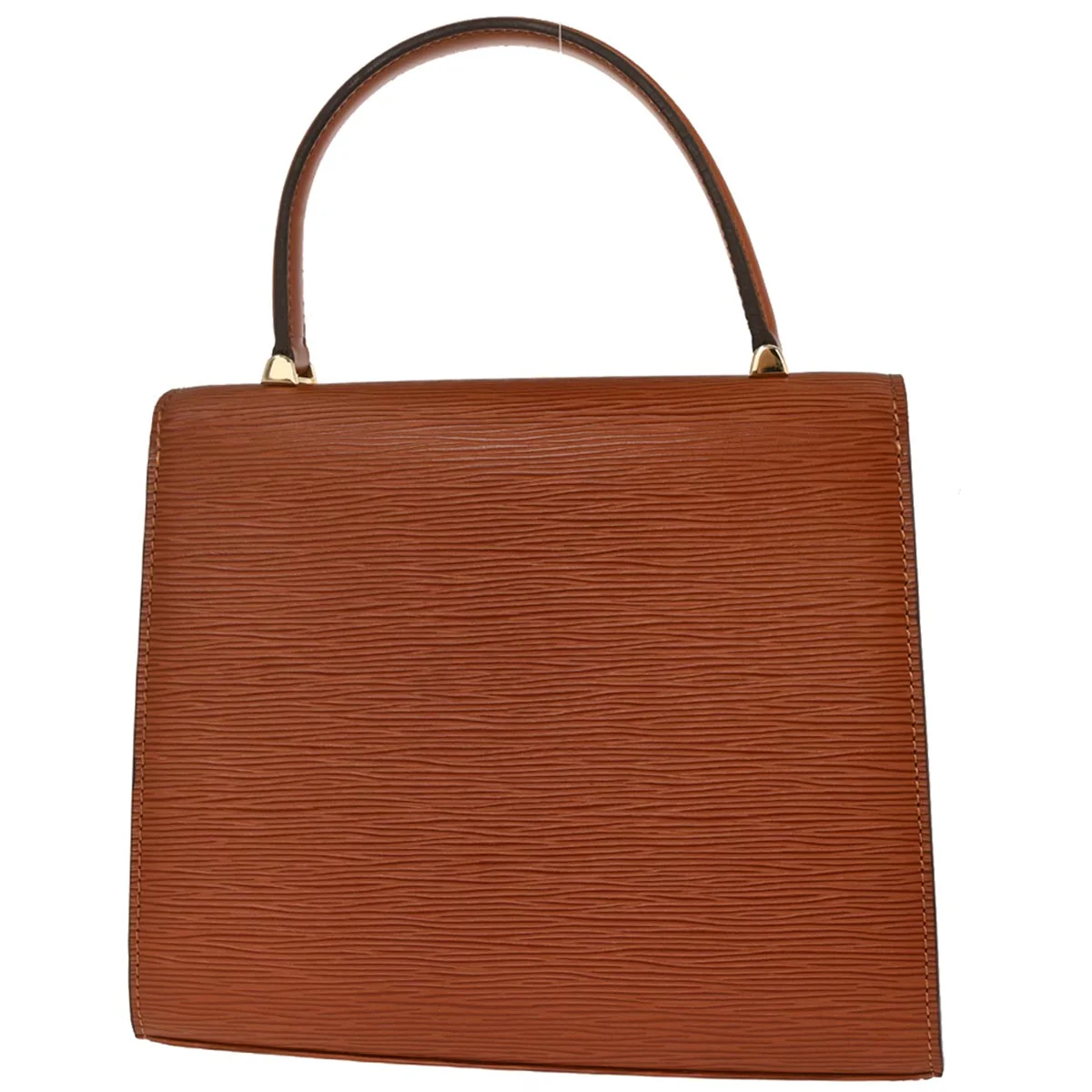 Louis Vuitton 1995 Brown Epi Malesherbes Handbag M52373 - Image 2