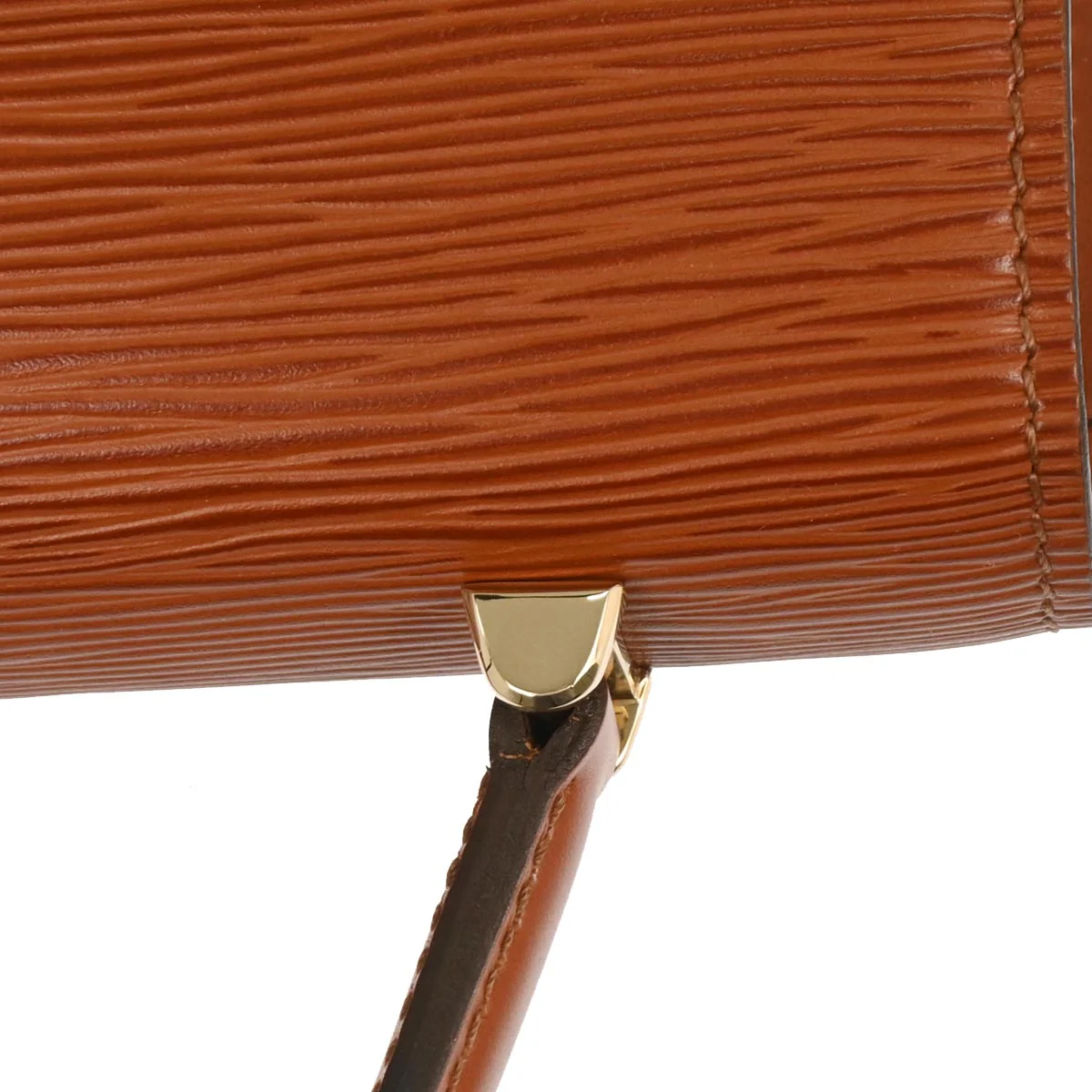 Louis Vuitton 1995 Brown Epi Malesherbes Handbag M52373 - Image 3