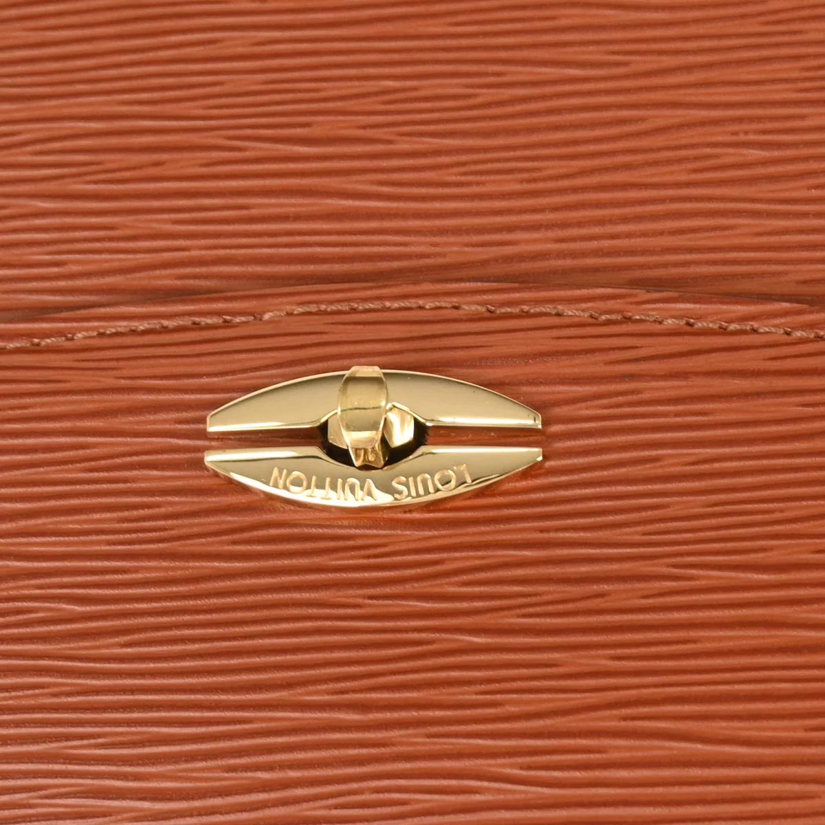 Louis Vuitton 1995 Brown Epi Malesherbes Handbag M52373 - Image 4