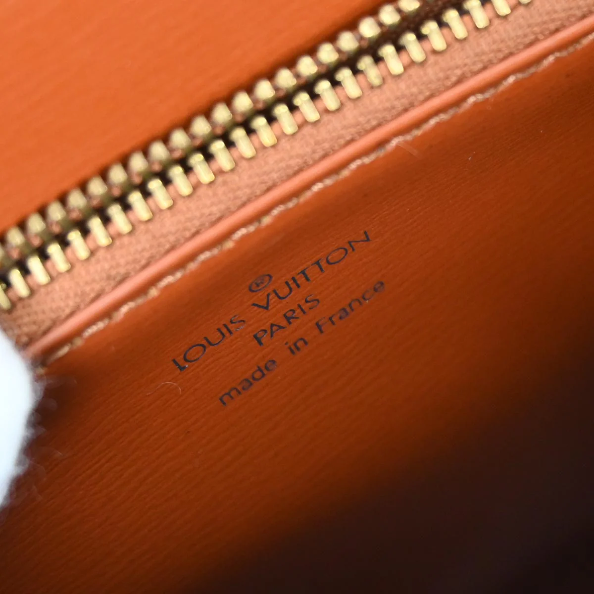 Louis Vuitton 1995 Brown Epi Malesherbes Handbag M52373 - Image 9