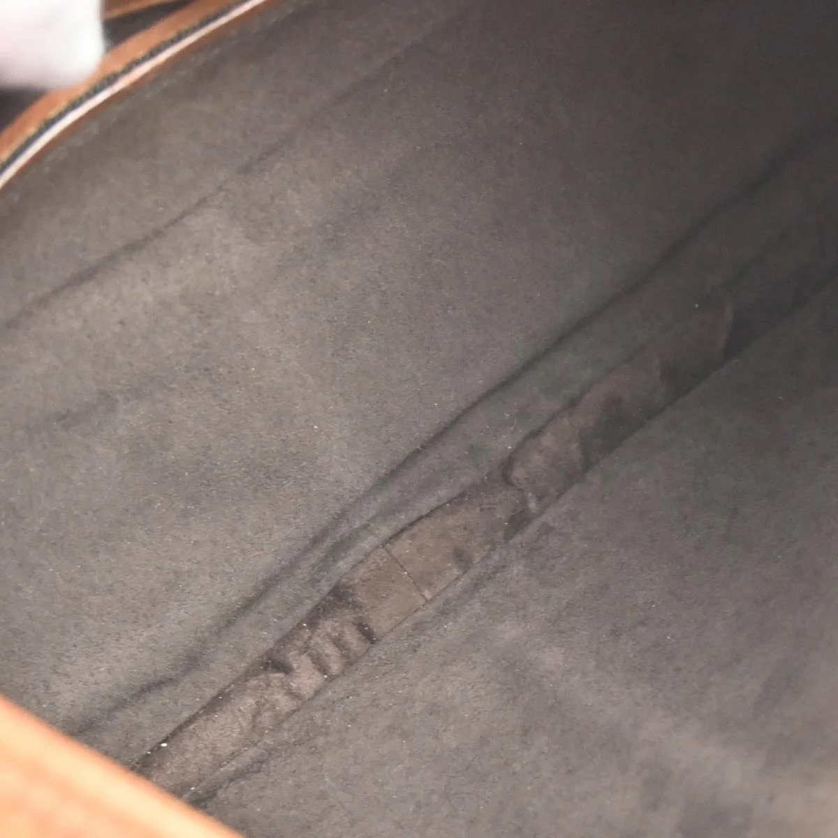 Yves Saint Laurent Brown Leather Large Mombasa Handbag - Image 9