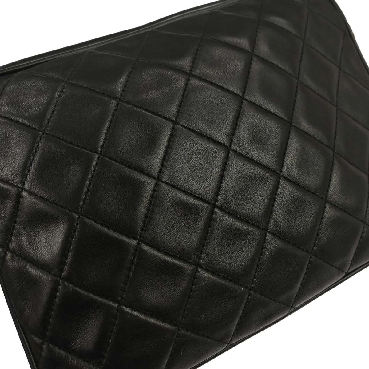 Chanel Black Lambskin Camera Bag Small - Image 4